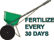 ertilize every 30 Days